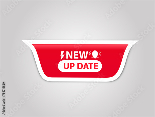 red flat sale web banner for new update banner and poster