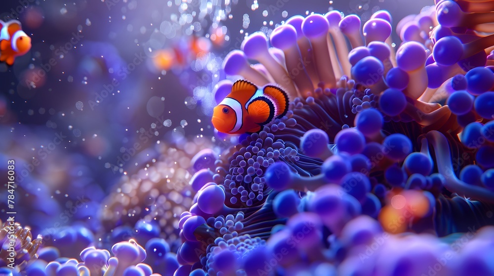 Underwater Wonderland: Experiencing the Natural Beauty of Clownfish Underwater Wonderland: Experiencing the Natural Beauty of Clownfish