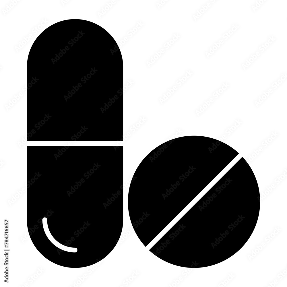 Pills Icon Design Pills Icon Design