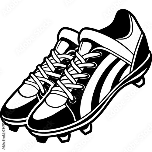 football boots vector