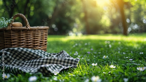 Person Holding a Basket With Flowers