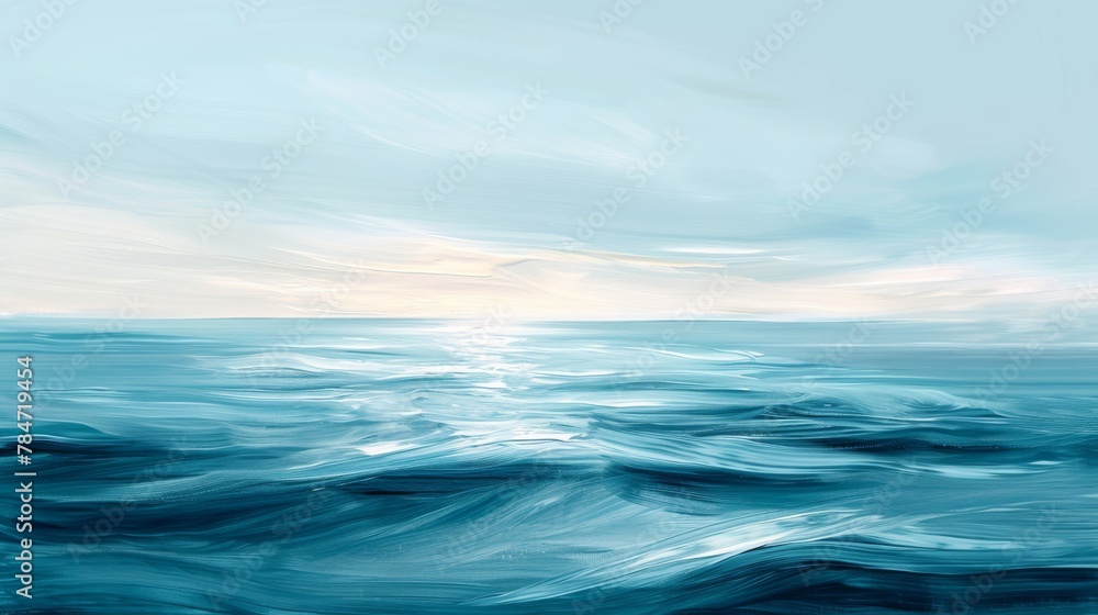 A serene dusk by the ocean, with Electric Blue Lemonade and Aquamarine hues merging in a minimalist, peaceful composition. Sky meets sea in tranquil embrace. A serene dusk by the ocean, with Electric Blue Lemonade and Aquamarine hues merging in a minimalist, peaceful composition. Sky meets sea in tranquil embrace.
