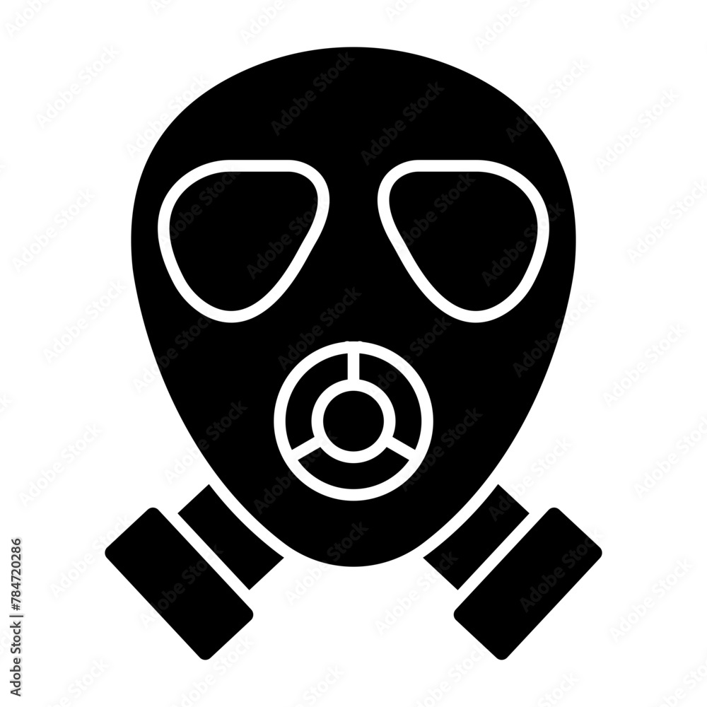 Gas Mask Icon Design Gas Mask Icon Design