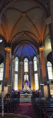 Photography interior of the cathedral