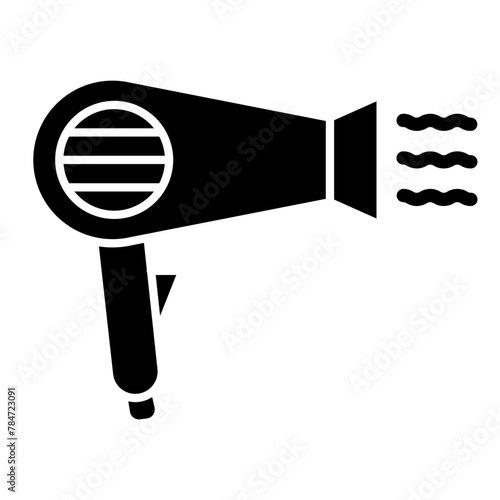 Hairdryer Icon Design
