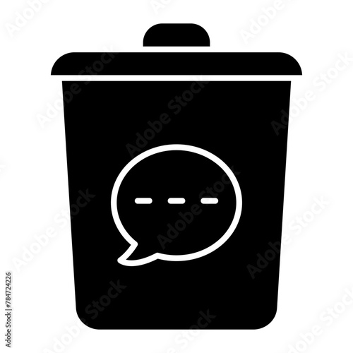 Delete Message Icon Design