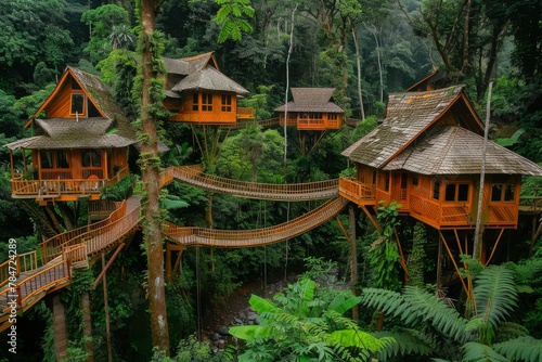 Secluded Treehouse Retreat in Lush Rainforest
