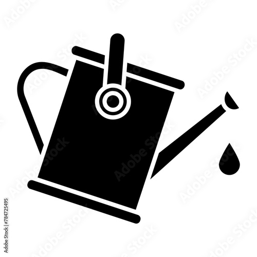 Watering Can Icon Design photo