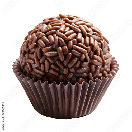 Delicious Brigadeiro: Tempting Brazilian Treat Illustration