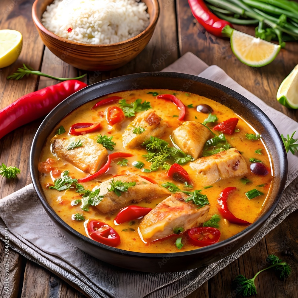 Moqueca Delight: Flavorful Brazilian Seafood Stew
