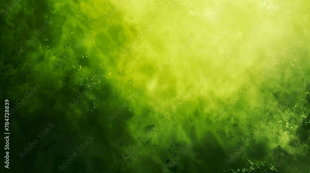 Background in gradient style in green tones with details of flowers and plants. Blurred green background. Background in gradient style in green tones with details of flowers and plants. Blurred green background.