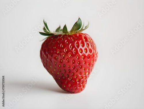 strawberry on a white background