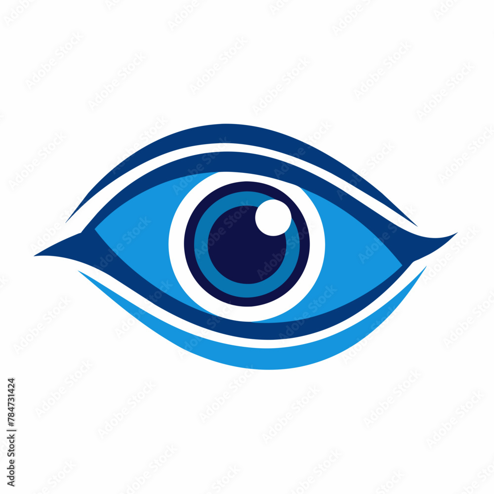Mesmerizing Gaze: Vector Illustration of an Eye Mesmerizing Gaze: Vector Illustration of an Eye