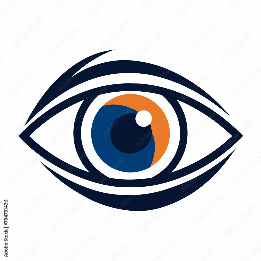 Mesmerizing Gaze: Vector Illustration of an Eye Mesmerizing Gaze: Vector Illustration of an Eye