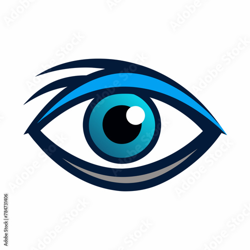 Mesmerizing Gaze: Vector Illustration of an Eye