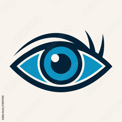 Mesmerizing Gaze: Vector Illustration of an Eye