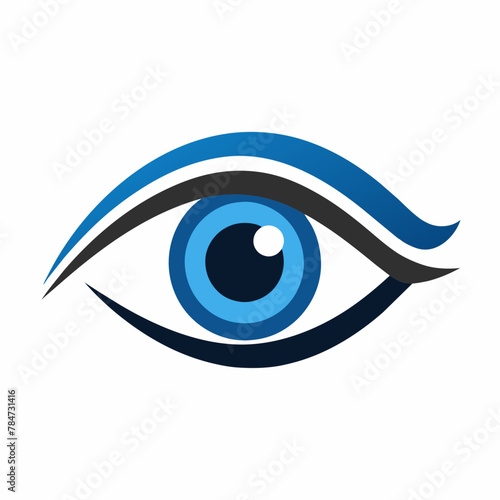 Mesmerizing Gaze: Vector Illustration of an Eye