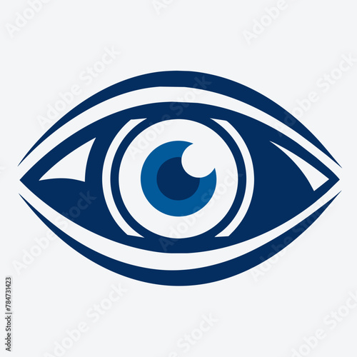 Mesmerizing Gaze: Vector Illustration of an Eye