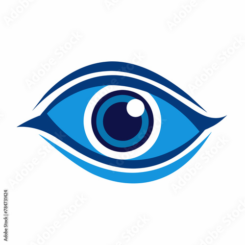 Mesmerizing Gaze: Vector Illustration of an Eye