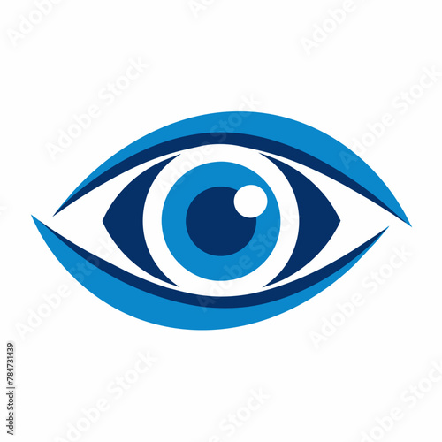 Mesmerizing Gaze: Vector Illustration of an Eye