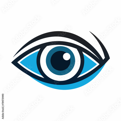 Mesmerizing Gaze: Vector Illustration of an Eye