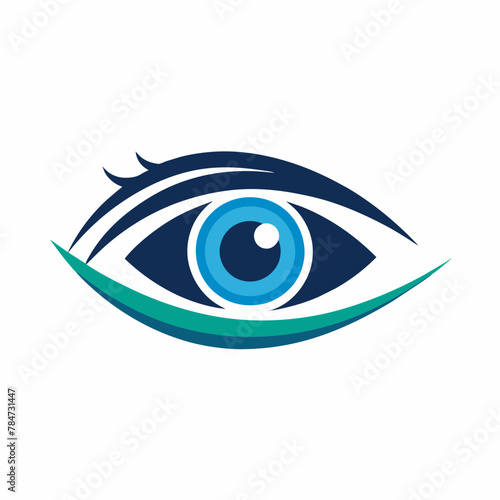 Mesmerizing Gaze: Vector Illustration of an Eye