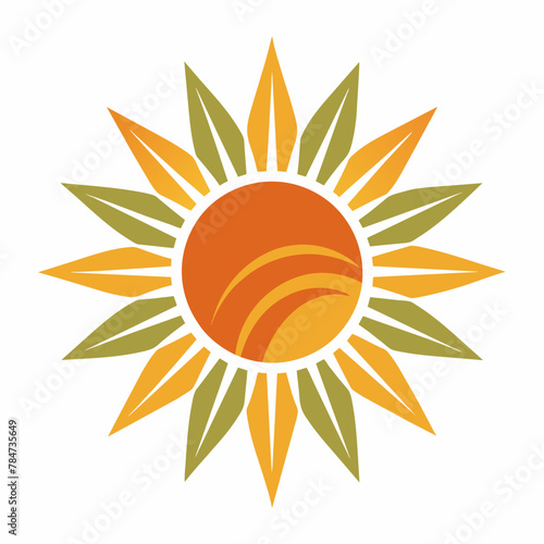 Radiant Sun: Vector Illustration of the Sun