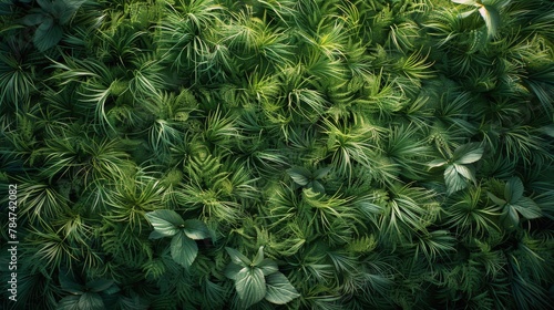 Close Up of Green Leaves