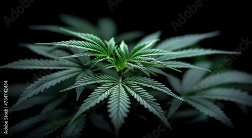 Close Up of a Plant With Green Leaves