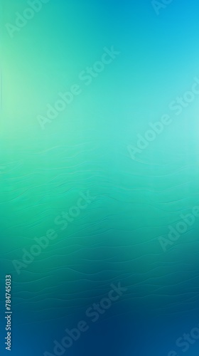 Abstract cyan and green gradient background with blur effect  northern lights