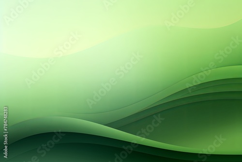 Abstract olive and green gradient background with blur effect, northern lights