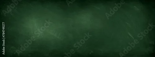 Panel kuchenny z motywem Chalk rubbed out on green chalkboard background