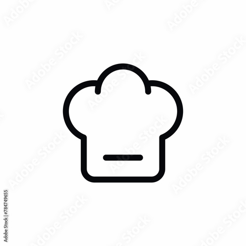 cook hat food restaurant icon