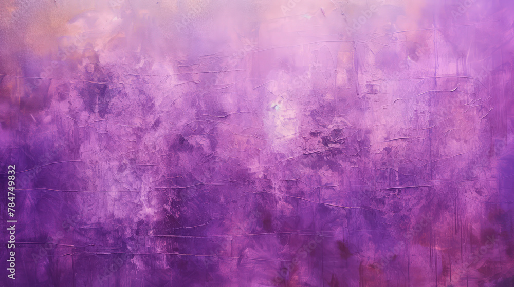 Fototapeta premium illustration of a purple background in painting encaustic style