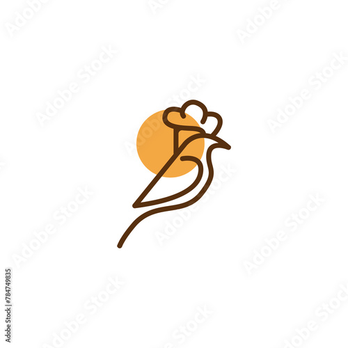 Food restaurant vector logo design