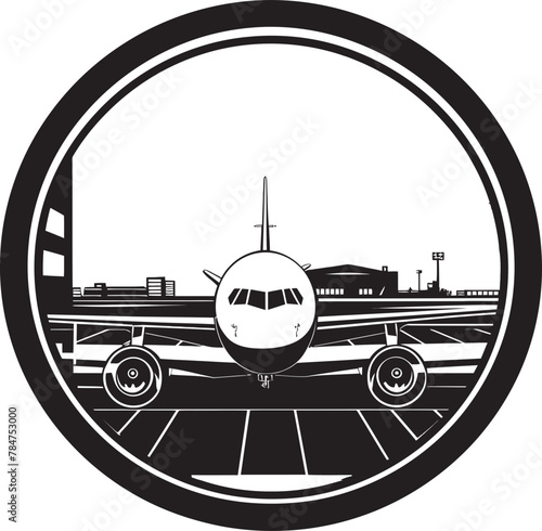 Gateview Gallery Vector Airport Emblem Cloudline Creation Airport Scenery Icon photo