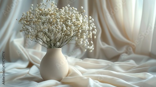 Vase With Plant on Table