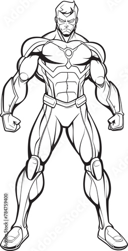 Heroic Vanguard Vector Emblem Design Dynamic Defender Emblematic Hero Logo