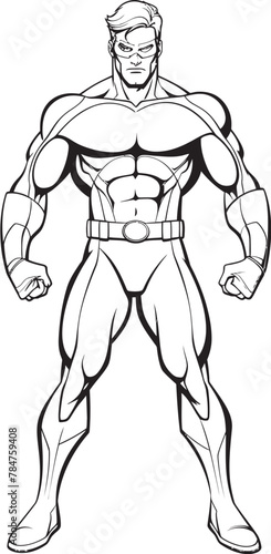 Supercharged Symbol Heroic Vector Icon Courageous Crest Iconic Hero Symbol