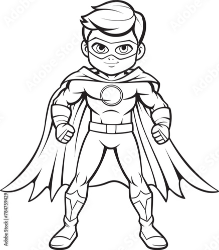 Mighty Guardian Emblematic Hero Badge Supercharged Symbol Icon Design for Superhero