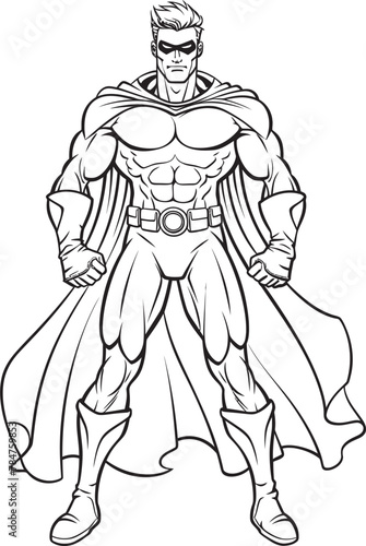 Heroic Herald Icon Design for Super Emblem Supercharged Symbol Emblematic Badge for Hero Icon