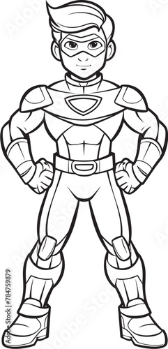 Supercharged Symbol Emblematic Badge for Hero Icon Courageous Crest Symbol Design for Superhero Emblem