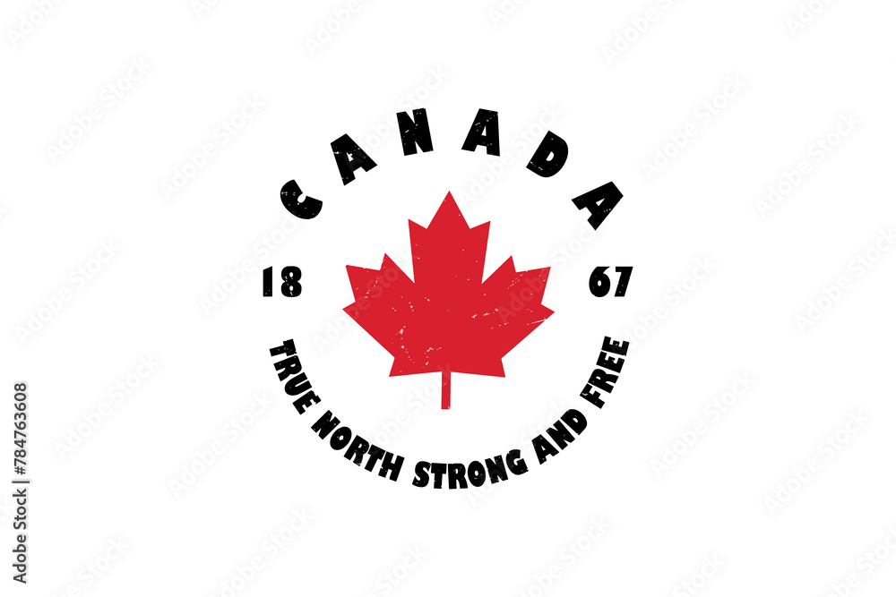 Canada True north strong and free, Canada Day Sublimation T Shirt Design Canada True north strong and free, Canada Day Sublimation T Shirt Design