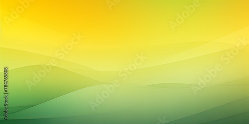 Abstract yellow and green gradient background with blur effect, northern lights