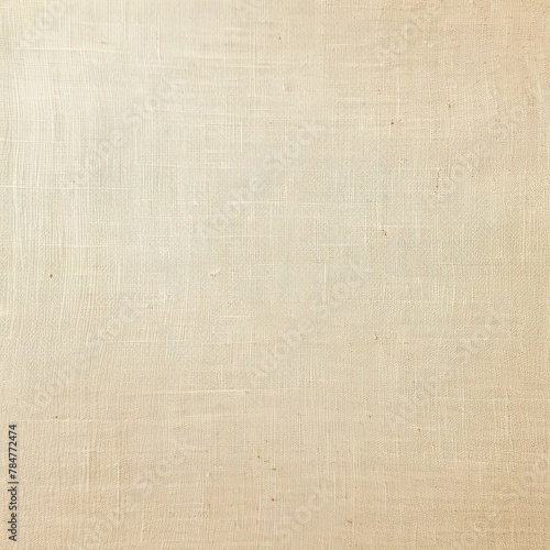 Beige canvas texture background, top view. Simple and clean wallpaper with copy space area for text or design. 