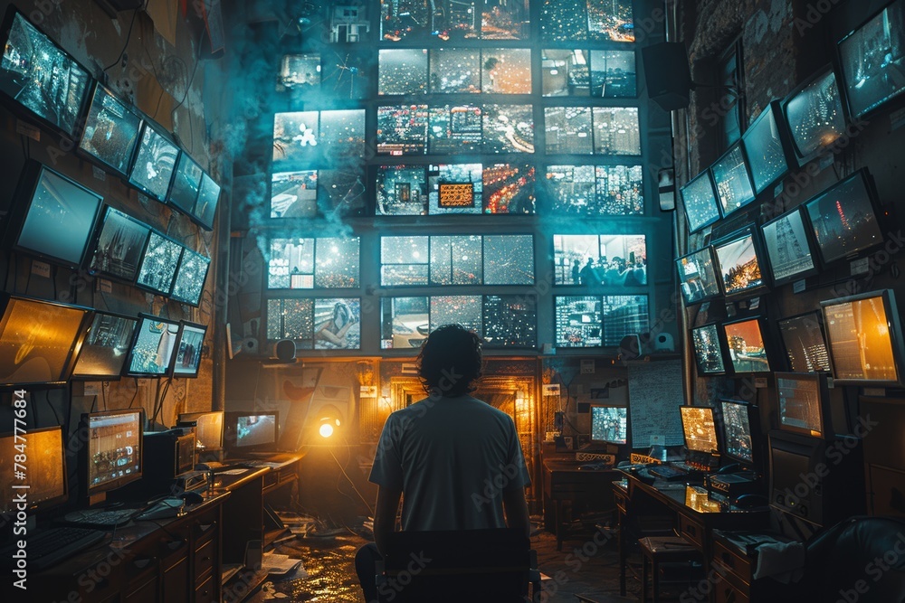 Surveillance of human consciousness through media screens