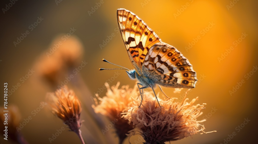 Obraz premium gentle visitor