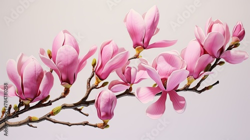 magnolia tree blossom