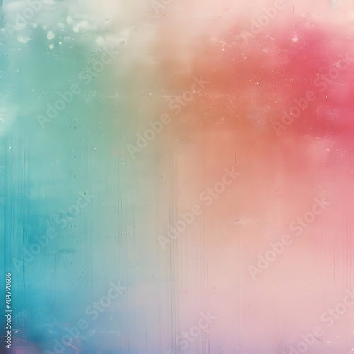 Abstract image of transparent gradient color effect with a subtle grain texture overlay.