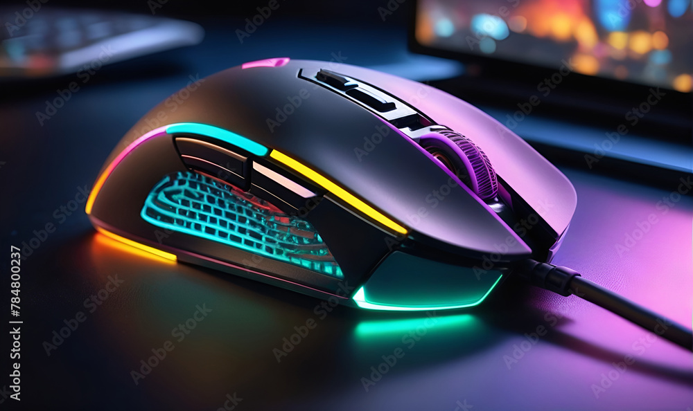 Backlit gaming computer mouse Backlit gaming computer mouse